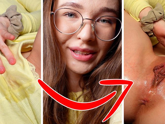 OMG! The whole bed is covered in cum! It hasn’t been this wet in a long time.