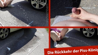WIDE PEE DUEL 2.0 – Pussy vs. Cock (The hot rematch!)