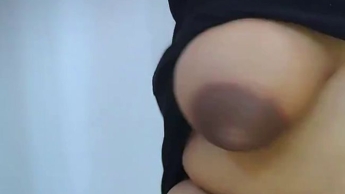 Arab Huge Boobs & Puffy Brown Nipple’s Muslim Hot MILF Stepsister Destroy Her Pussy By Her Finger