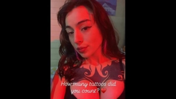 How many tattoos did you count?