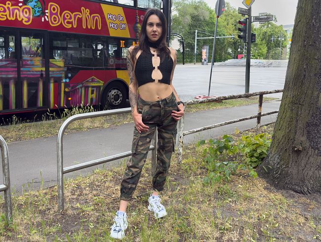 PSST – TOP SECRET! Cheeky, fuckable, horny – naughty, with a new cock in the middle of Berlin!
