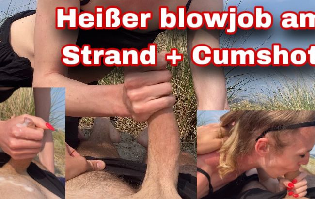 Public Blowjob at a public beach – without sound