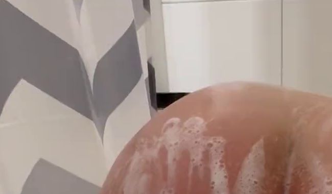 my old one while showering ????