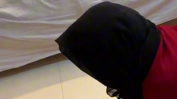 BBW Arab Booty Hot Curvy Muslim Girl STUCK Under Bed & Want Rough Ass Fuck When She Clean Room!