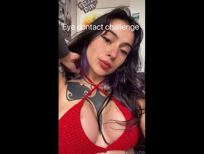 Eye contact Challenge