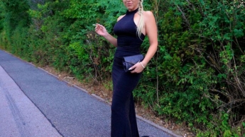 From the graduation party straight to the ass | 18-year-old valedictorian cums twice like a nerd! 3-hole