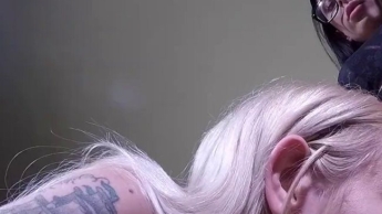 Licking my stepmom pussy