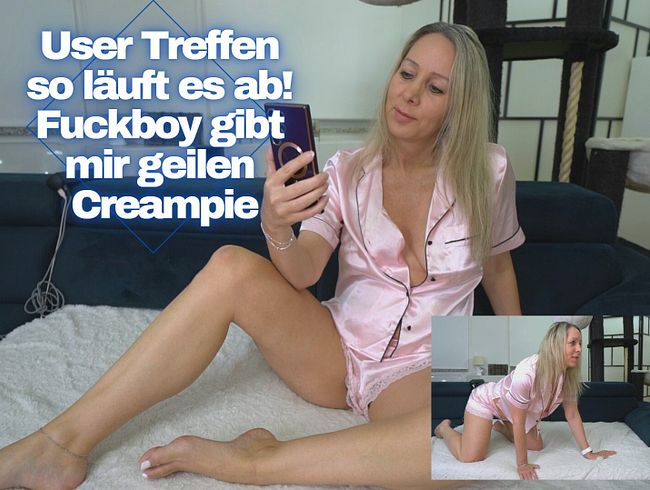 User meeting this is how it works! Fuckboy gives me a hot creampie