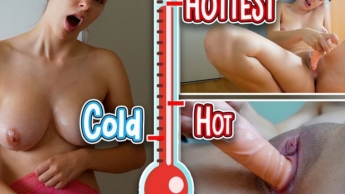 I NEED IT HOT AFTER THE ICE CREAM!! Open the fridge, spread your legs, and insert the dildo!