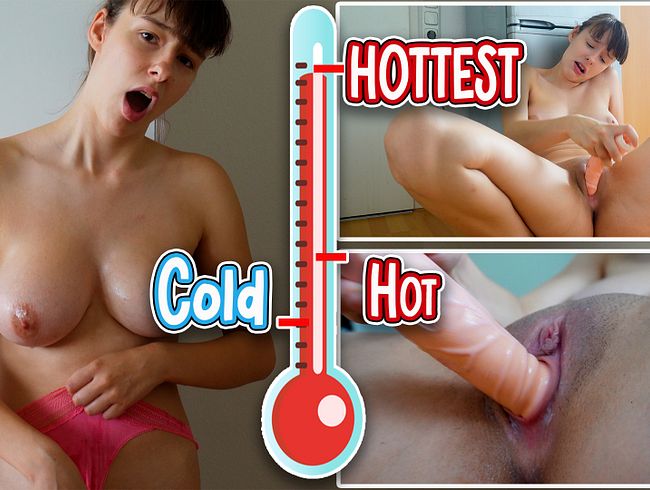 I NEED IT HOT AFTER THE ICE CREAM!! Open the fridge, spread your legs, and insert the dildo!