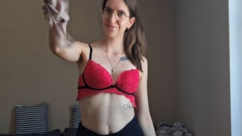 Is that too intimate?!? Touching myself for the first time on camera