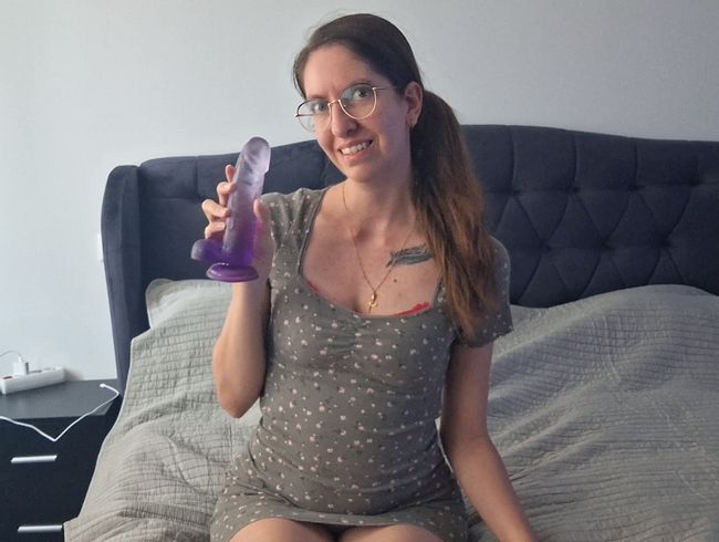 I never thought I’d do THAT! My first time with a dildo