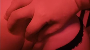 Playing with my tight teen pussy