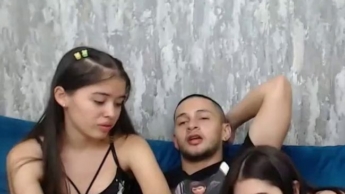 Stepmother taught her stepson’s girlfriend how to suck cock