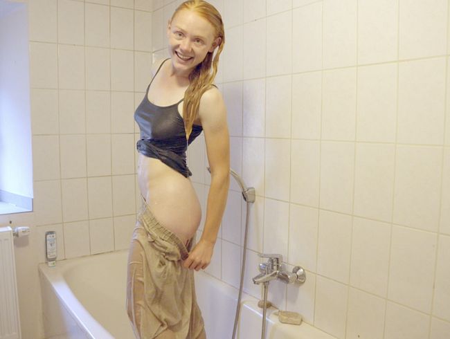 I shower in my clothes…will my pants become see-through???