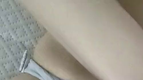 Massaging my pussy with hot underwear ??