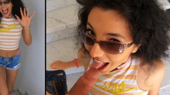 Old guy’s 19-year-old hot ass bitch. Hit on and fucked in the stairwell, later off to the apartment.