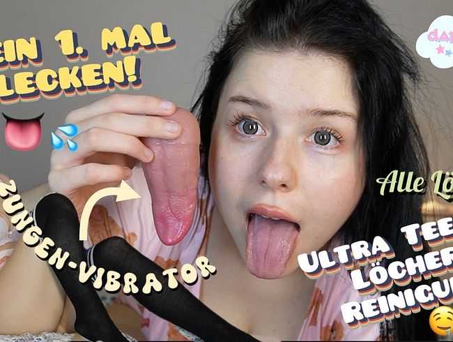 TEEN PUSSY ANAL LICKING – Virgin gets licked for the first time! (+ Bear cunt!)
