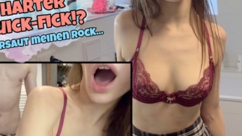 A rough quickie?!? He DESTROYED my pussy and RUINED my outfit?!?!