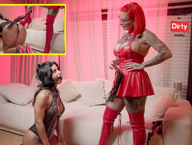 Harsh treatment for a submissive bitch…was that too harsh?