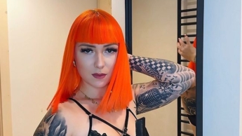 I’m putting on my makeup in lingerie and you’re right there with me.