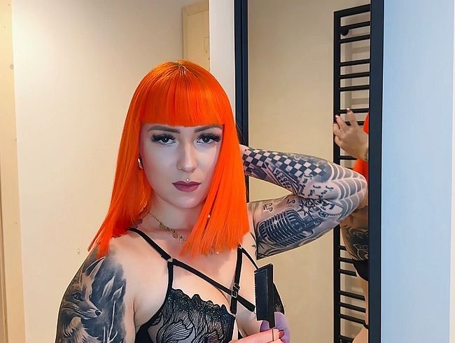 I’m putting on my makeup in lingerie and you’re right there with me.