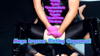 Stuff my pussy with your fist|Intense fisting orgasm!