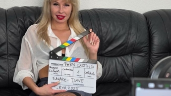 The moment of truth!!! My first porn casting and I didn’t get away with it dry!!! ;-)