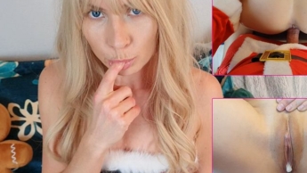 A FLOOD OF SPERM INSTEAD OF GIFTS! Has Santa Claus just gotten me pregnant??