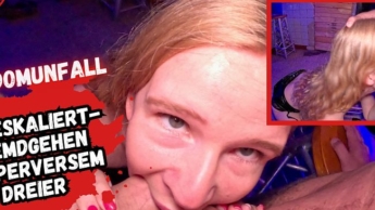 Bachelorette party turns into a cuckolding party! Condom gets stuck in vagina!