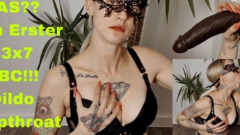 Can I do THIS?? My first 23×7 BBC!!! Deepthroat attempt!!