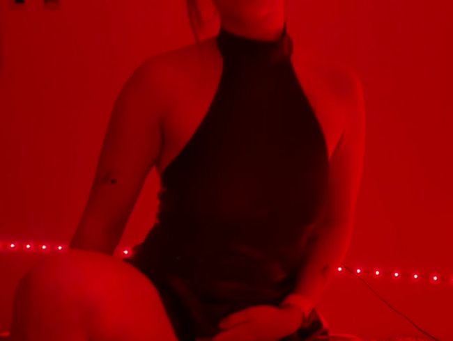 Mistress dominates her slave. BDSM