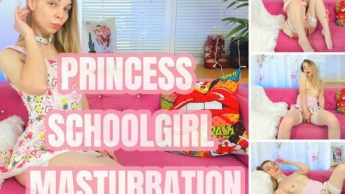 Princess Schoolgirl After School Masturbation