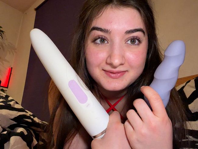 Squirt + Orgasm Approved?! My 2 new Christmas presents tested!!