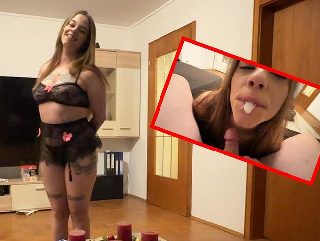 Stepfather gives me a perverted cumshot?! I’m his Christmas present!!!