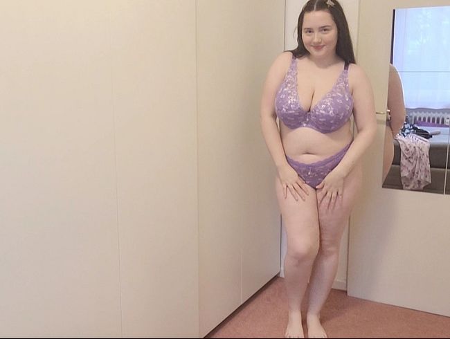 A little striptease of my new underwear!!!