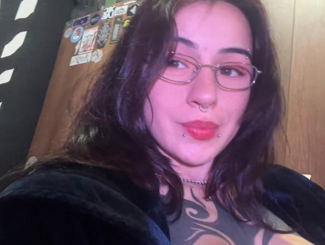 Can you guess what this sweet little face is hiding?