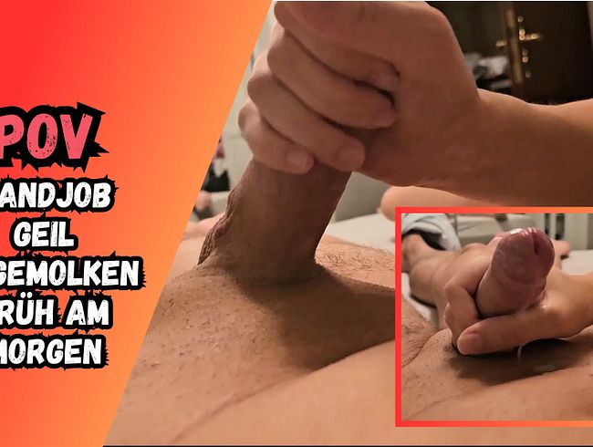 Hot teen girl jerks me off until I cum hard!