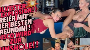 NEW YEAR’S EVE FUCK EXPLOSION! THREE-WAY WITH HER BEST FRIEND!!