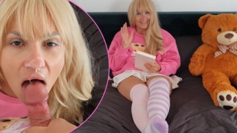 SPERM FACE!! WTF!! Ultra perverse FUCK! One minute they’re mud-swapping and then this?