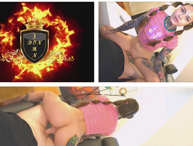 Schxl girl secretly fucks with stepdaddy bareback. Part 4.