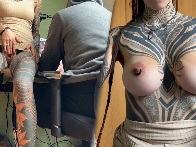 Gamerboy was under too much pressure with a real woman!