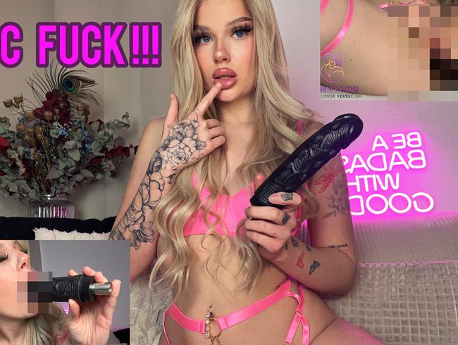 I got fucked by a BBC Fuck Machine!