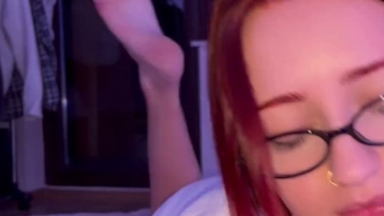 She flirts with me in Russian.