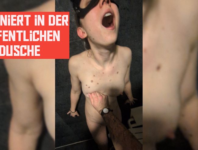 The first time was dominated in the public shower – hopefully nobody noticed.