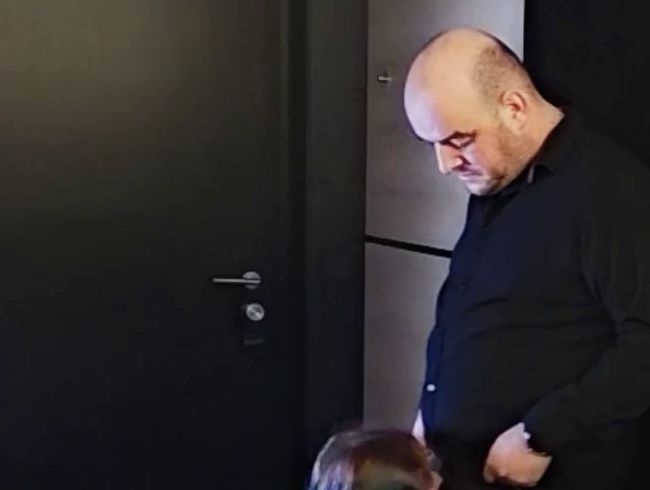 The perfect finishing touch: her thank-you blowjob.