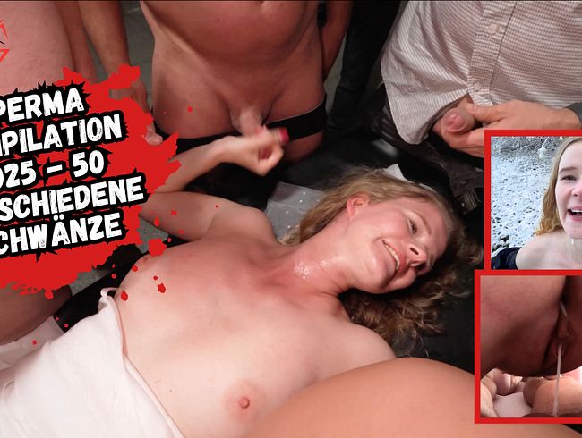 XXL sperm compilation! Teen in sperm heaven! Including gangbang scenes!