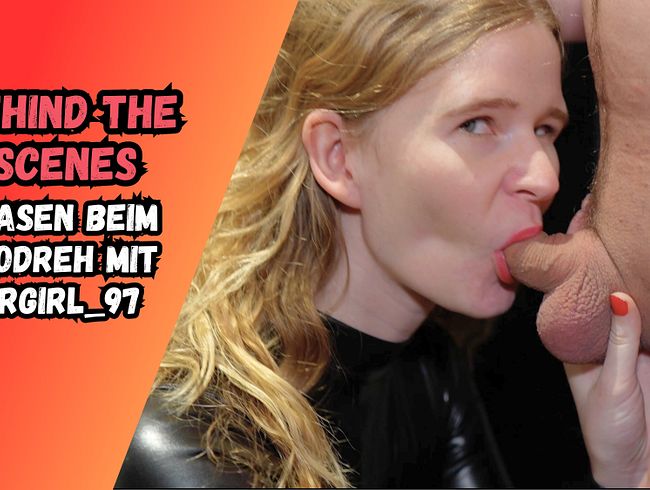 Blonde teen blows my cock before the porn shoot!