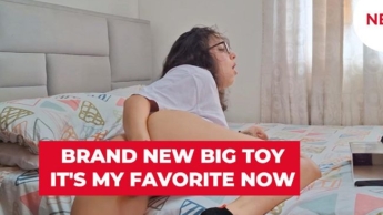 Fucking with my biggest new toy! It’s my favorite now!