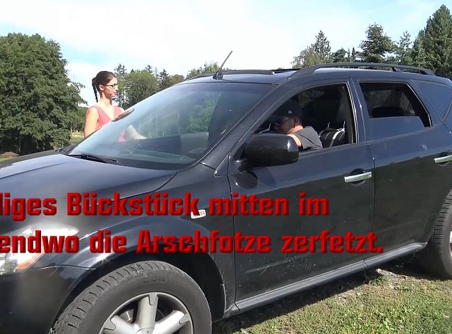 Nerdy asshole in the middle of nowhere, his asshole ripped to shreds!!